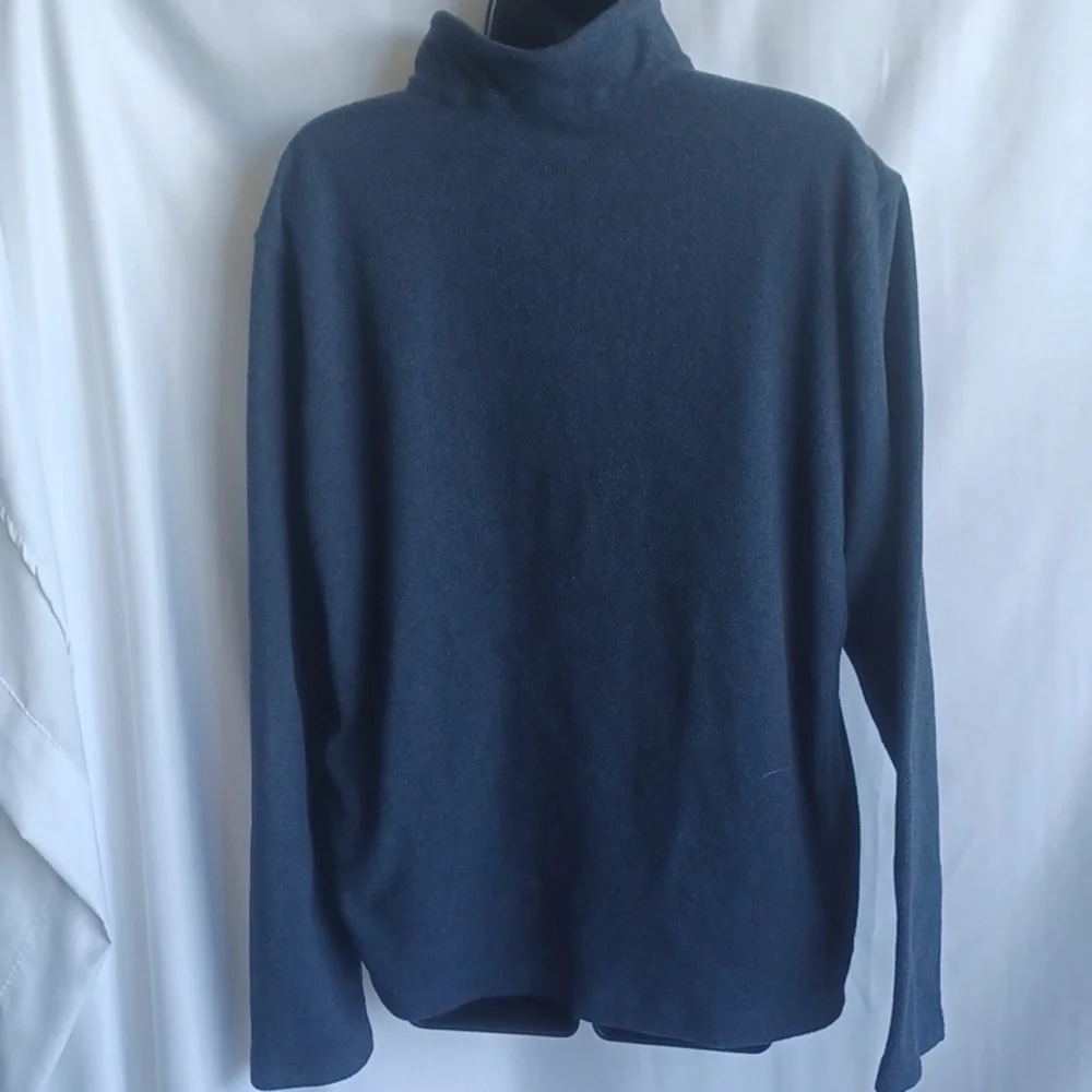 The North Face | Men’s Quarter-zip Fleece Medium, Blue-gray